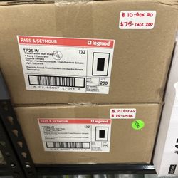 NEW TP26-W Pass & Seymour Trade Master Wall Plate 