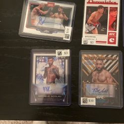 Ufc Card Lot For Trade Or Sale For 50$+