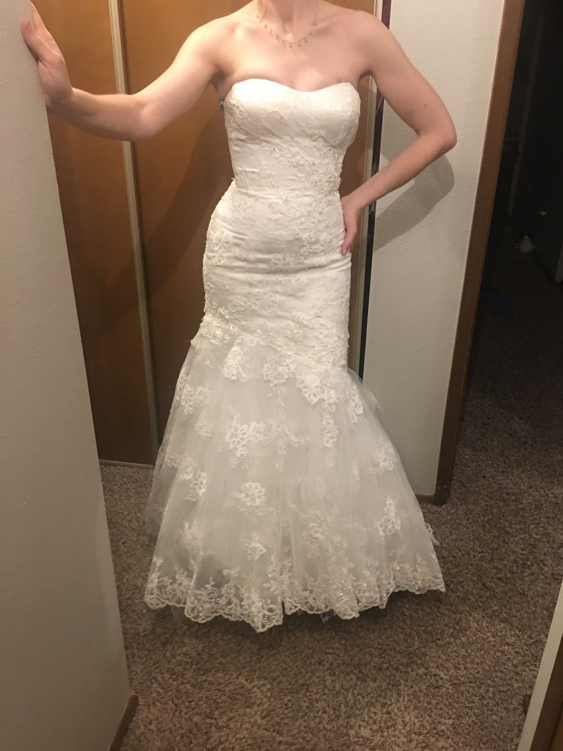 Cute wedding gown