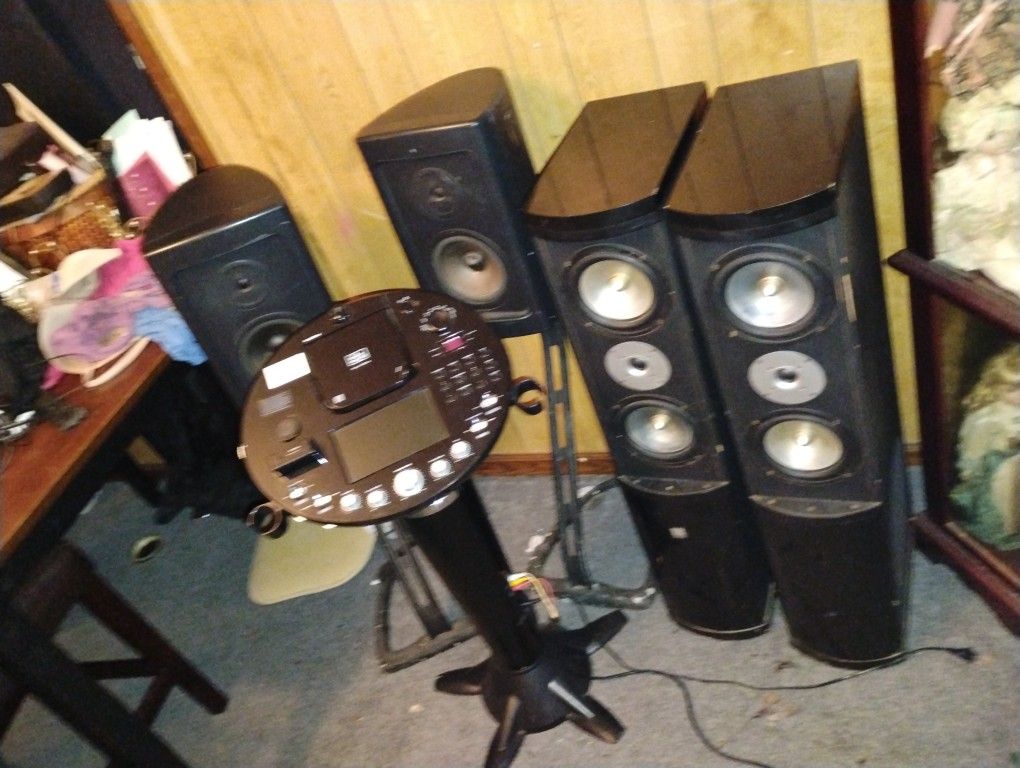 Music Maker And Speakers