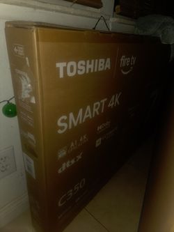 TOSHIBA 50" Class C350 Series LED 4K UHD Smart Fire TV