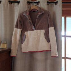 Marmont Brown And Tan Fleece Pullover 