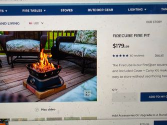 Outland Living Propane Fire Pit The Fire Cube