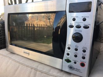 Stainless steel conventional microwave