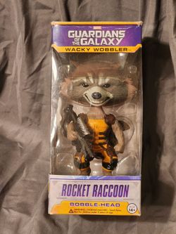 Rocket Raccoon Wacky Wobbler Bobble-Head