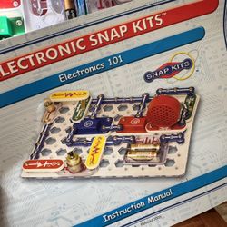 Snap Kits “Electronics 101” – 100+ Project STEM Circuit Kit (Complete) 