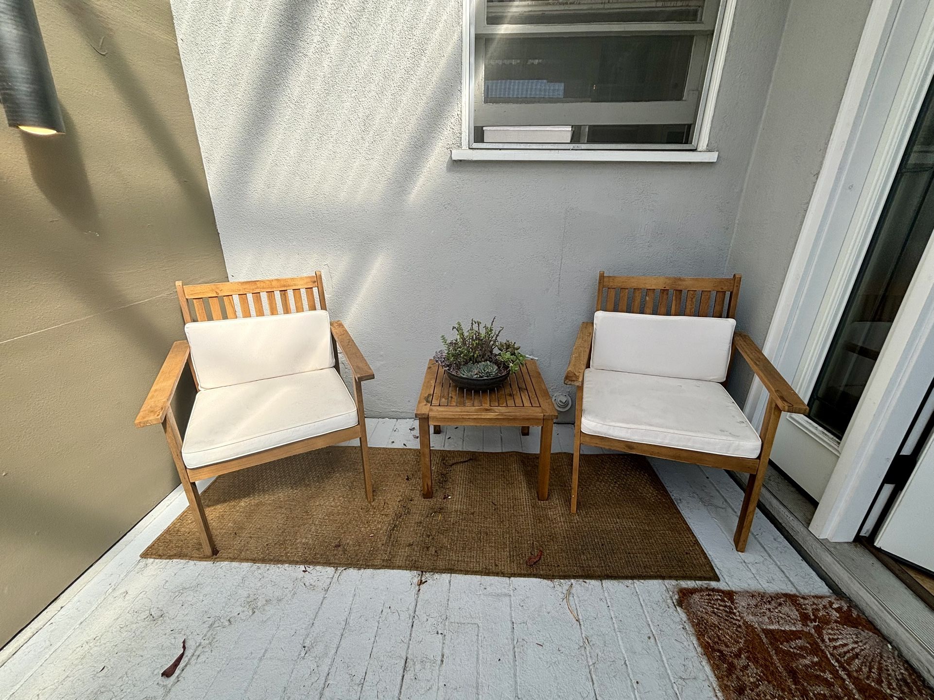 Wood Patio Set for Sale in Corona Dl Mar, CA OfferUp