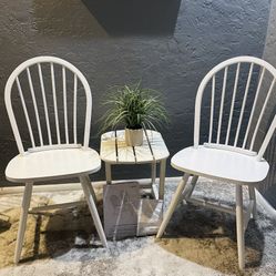 Sillas De Madera  Piezas (2) 