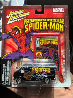 Johnny Lightning Marvel Spider-Man 1977 Chevy G-20 Van