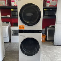 New LG ThinQ WashTower Single Unit Washer & Gas Dryer