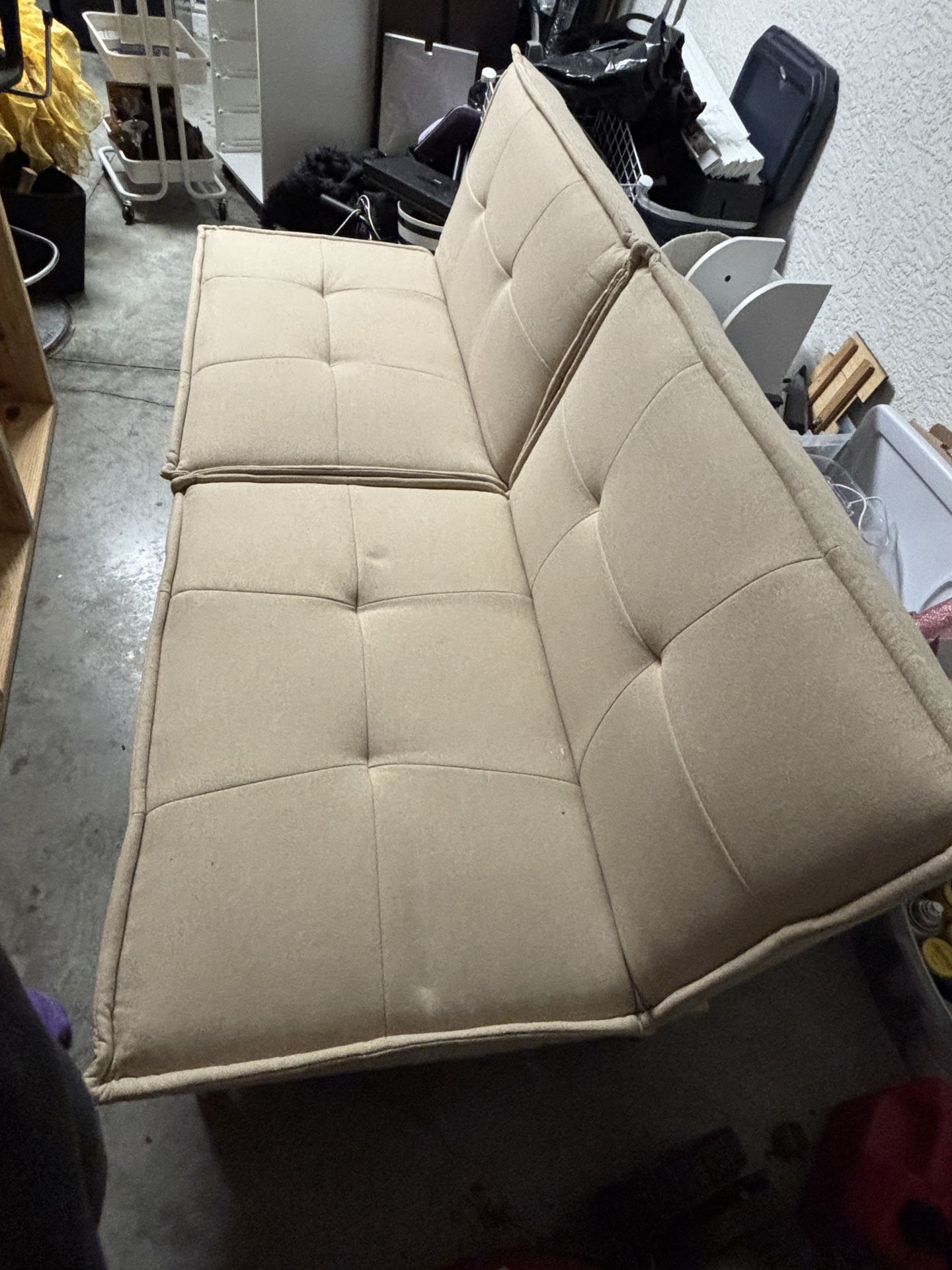 Cream Futon