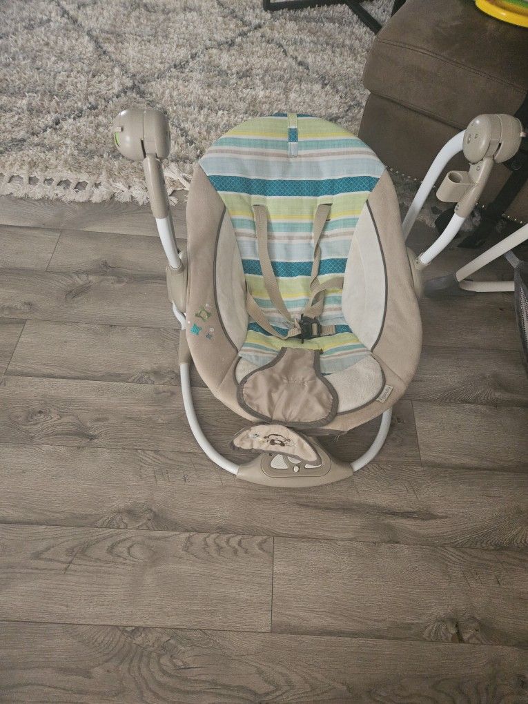 Baby Swing And Play Table