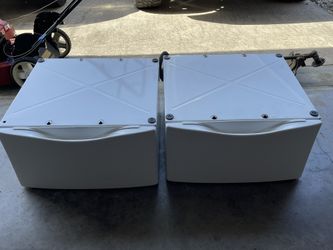 Pedestal Washer And Dryer