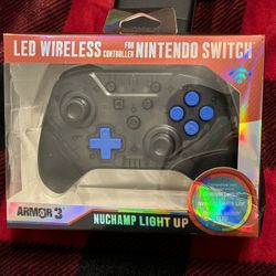 Nintendo Switch Pro Controller Armor3 "Nuchamp" Wireless Game Controller
