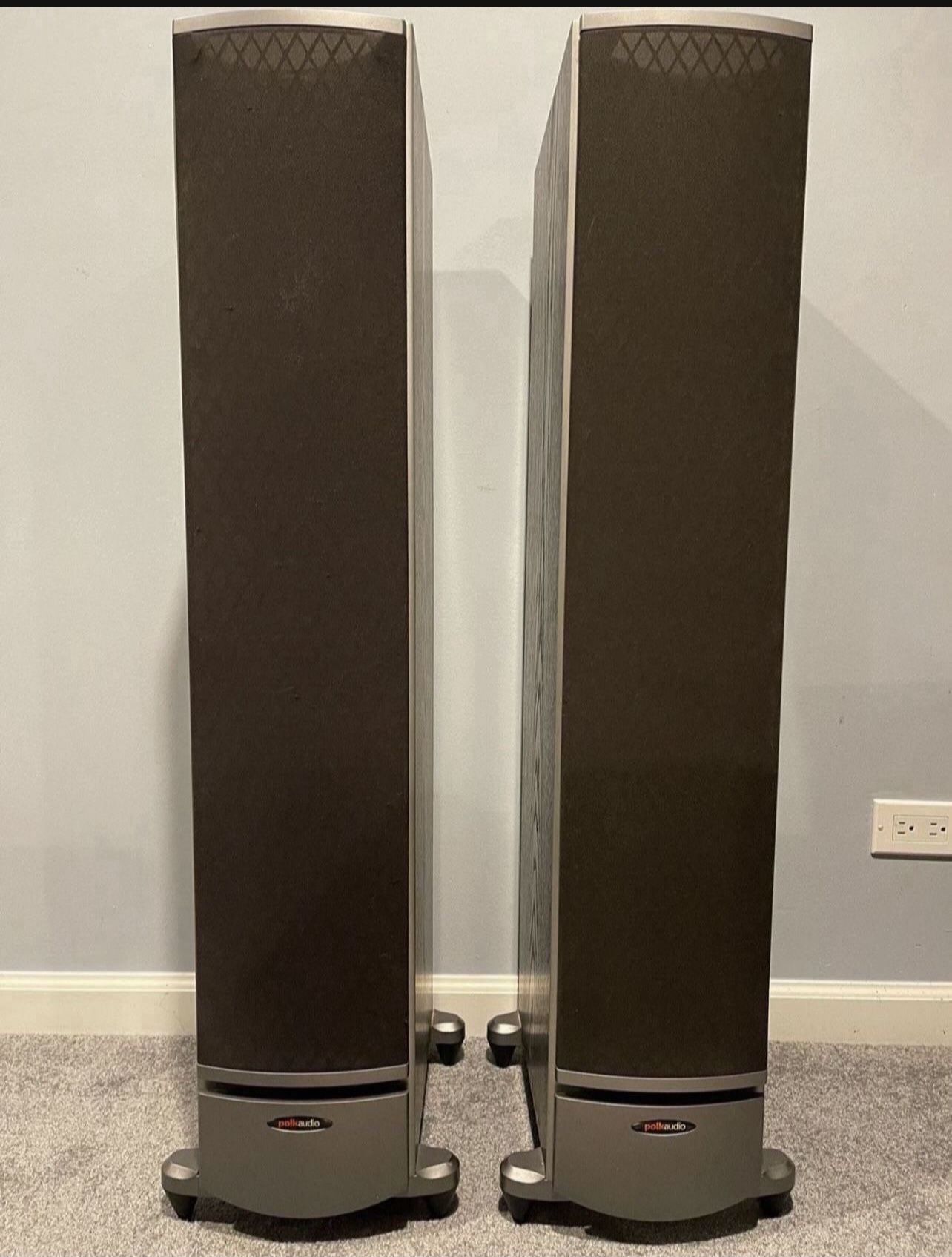 Pair Of Polk Audio Speakers