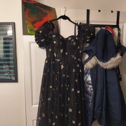 Size 10 Floor Length Star Gown