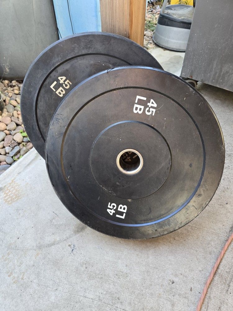 Olympic Bumper Weight Plates