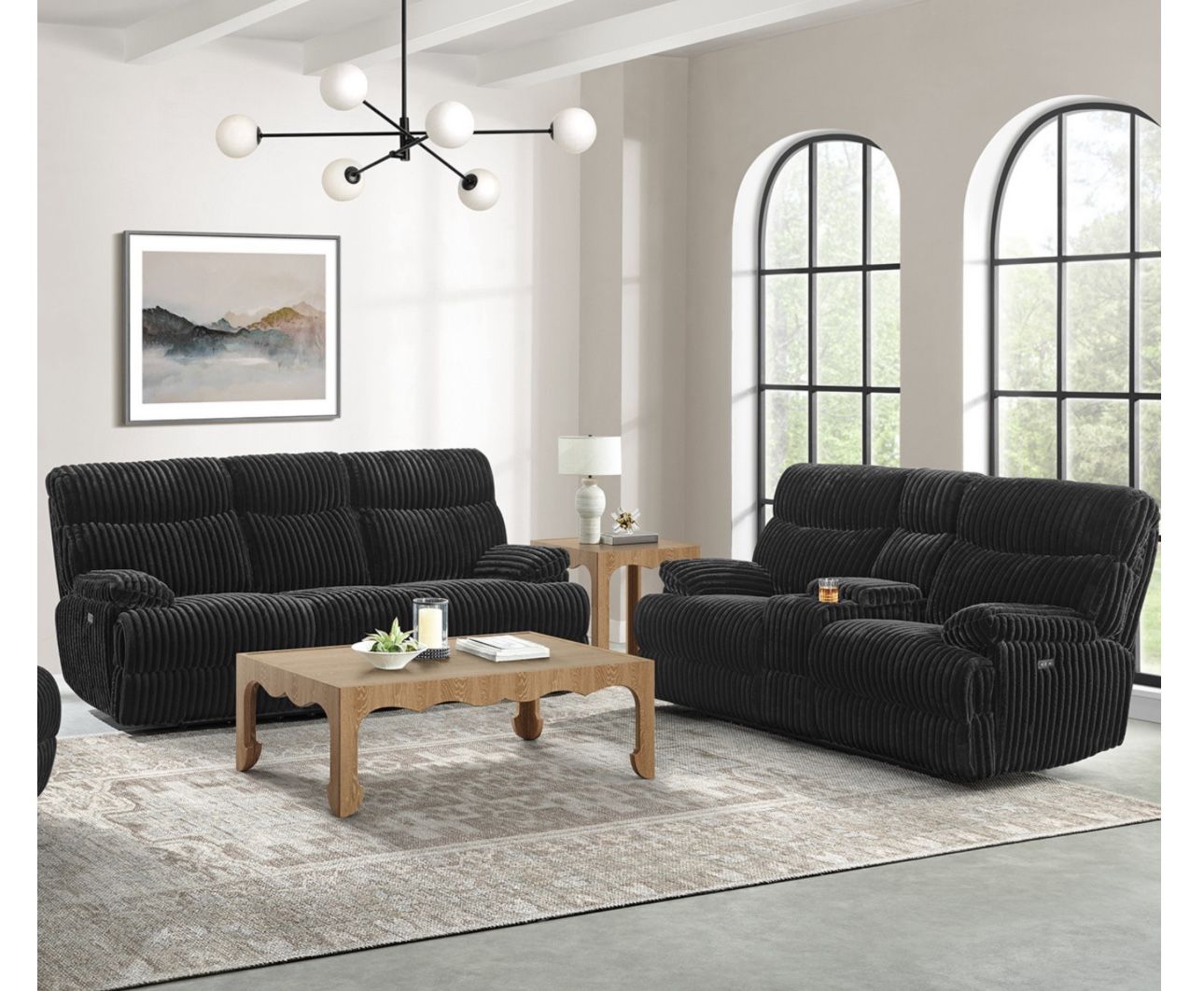 NEW RECLINING SOFA AND LOVESEAT WITH FREE DELIVERY- SPECIAL FINANCING JUST $54 Down