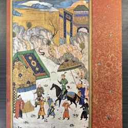 Original 1950’s Vintage Fine Art Print Antique Persia Persian Collectible Poster Italy Italian Printed Ephemera