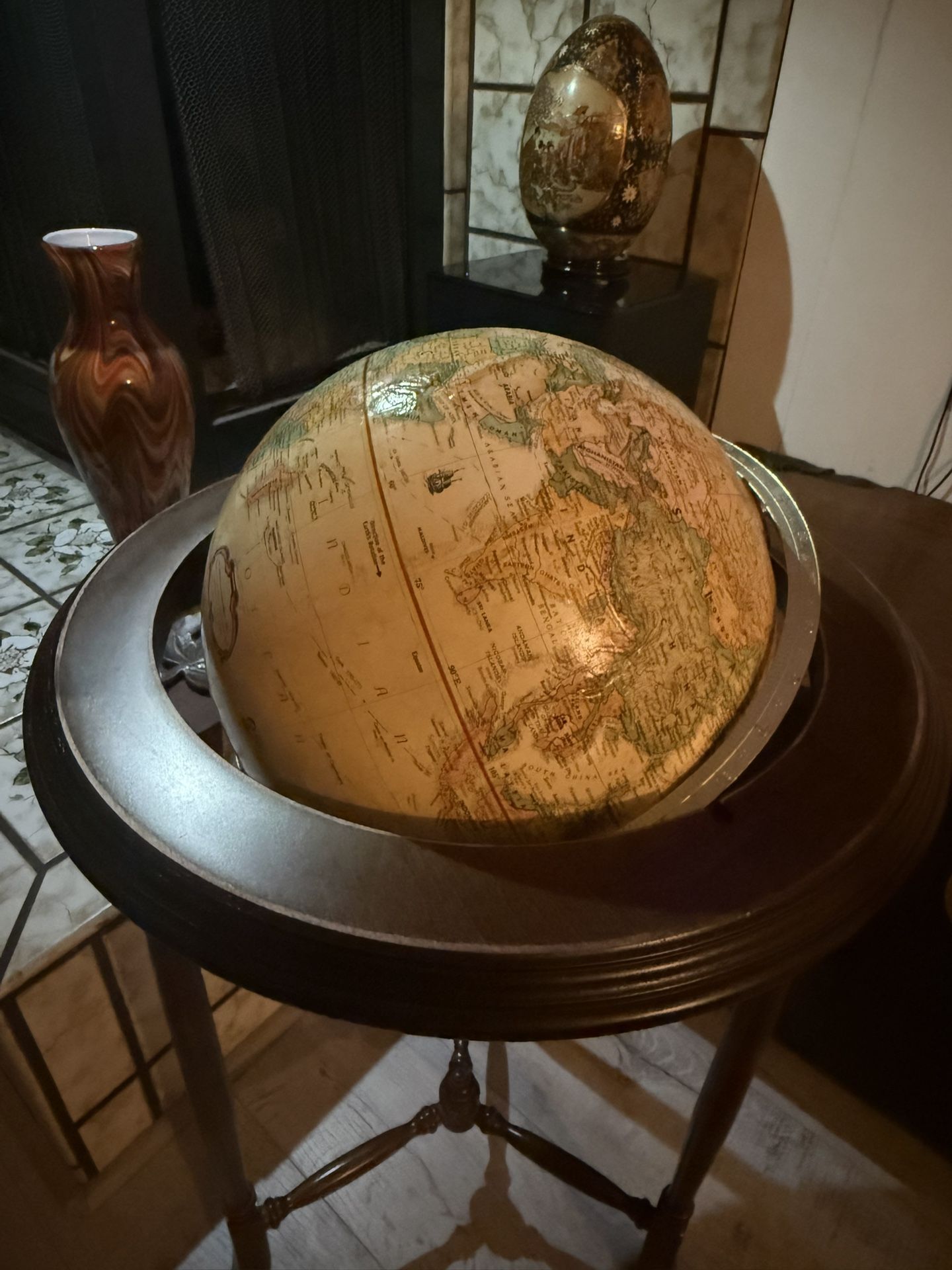 Globe On Stand