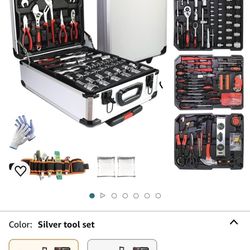 Tool Set with Tool Box, Household Tool Kit
