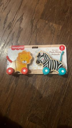 New $20 Wooden push along toy