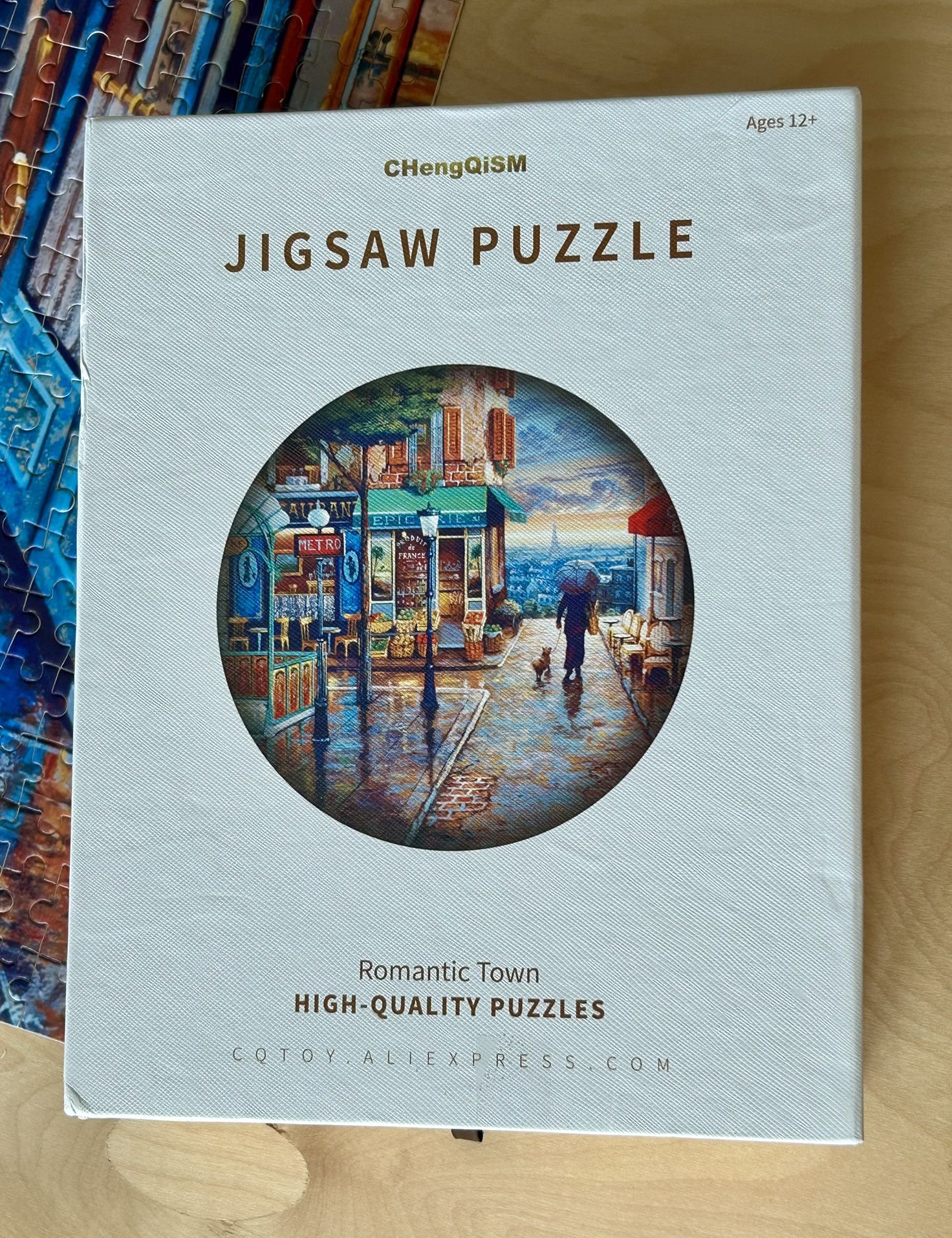 Wooden 1000 Pc Jigsaw Puzzle