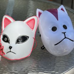 Plastic Anime Masks - Naruto - Demon Slayer