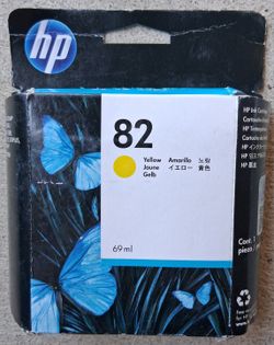 HP - Ink Cartridge - 82 - Yellow