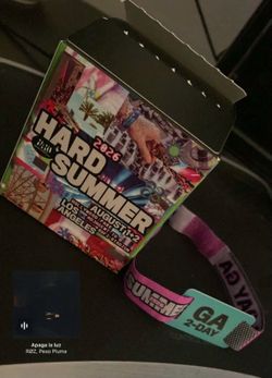 2 Day GA or open to selling just Sunday
