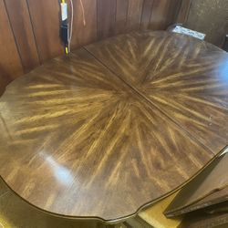 Elegant + Vintage Wooden Table