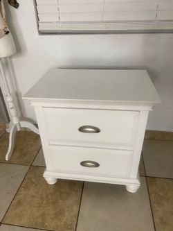 White Nightstand