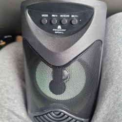 New 8" Bluetooth Speaker sounds nice and clea and it's loud 