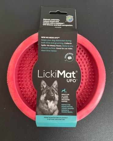 NEW Red Dog Lick Mat  UFO just $5 