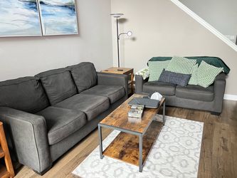 Sofa and love seat set