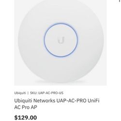 Ubiquiti Networks UAP-AC-PRO UniFi AC Pro AP