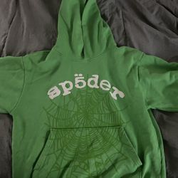 Green Spider Hoodie