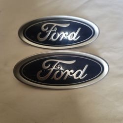 2013-2020Ford Fusion Front Grille Blue Oval Emblem