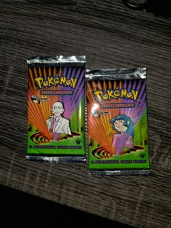 1st Edition Gym Challenge In Packs Sabrina And Blaine Pokemon