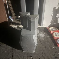 Panasonic 4 Speaker And sb wa920 Subwoofer Set 