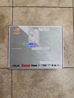 OPEN TO TRADES/OFFERS ASUS ROG B550-A STRIX AM4 motherboard
