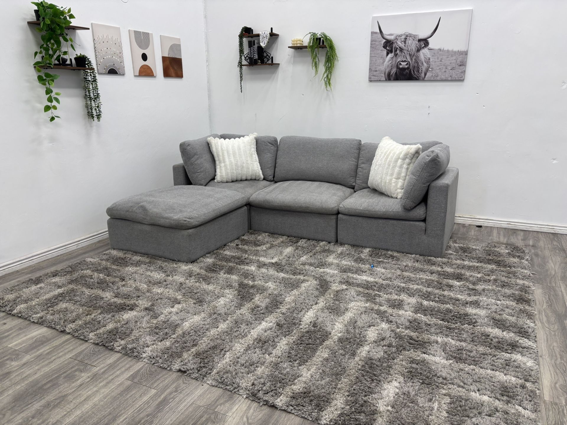 Sectional Cloud Couch - Free Delivery