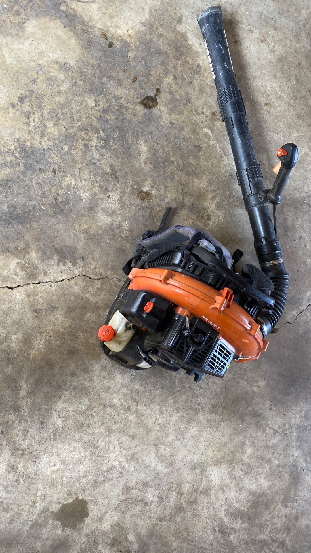 Eco back pack blower