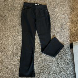 Black Bell Bottom Jeans