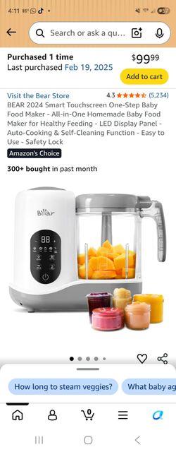 Baby food maker
