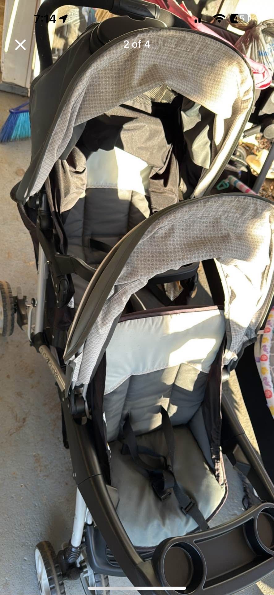twin stroller