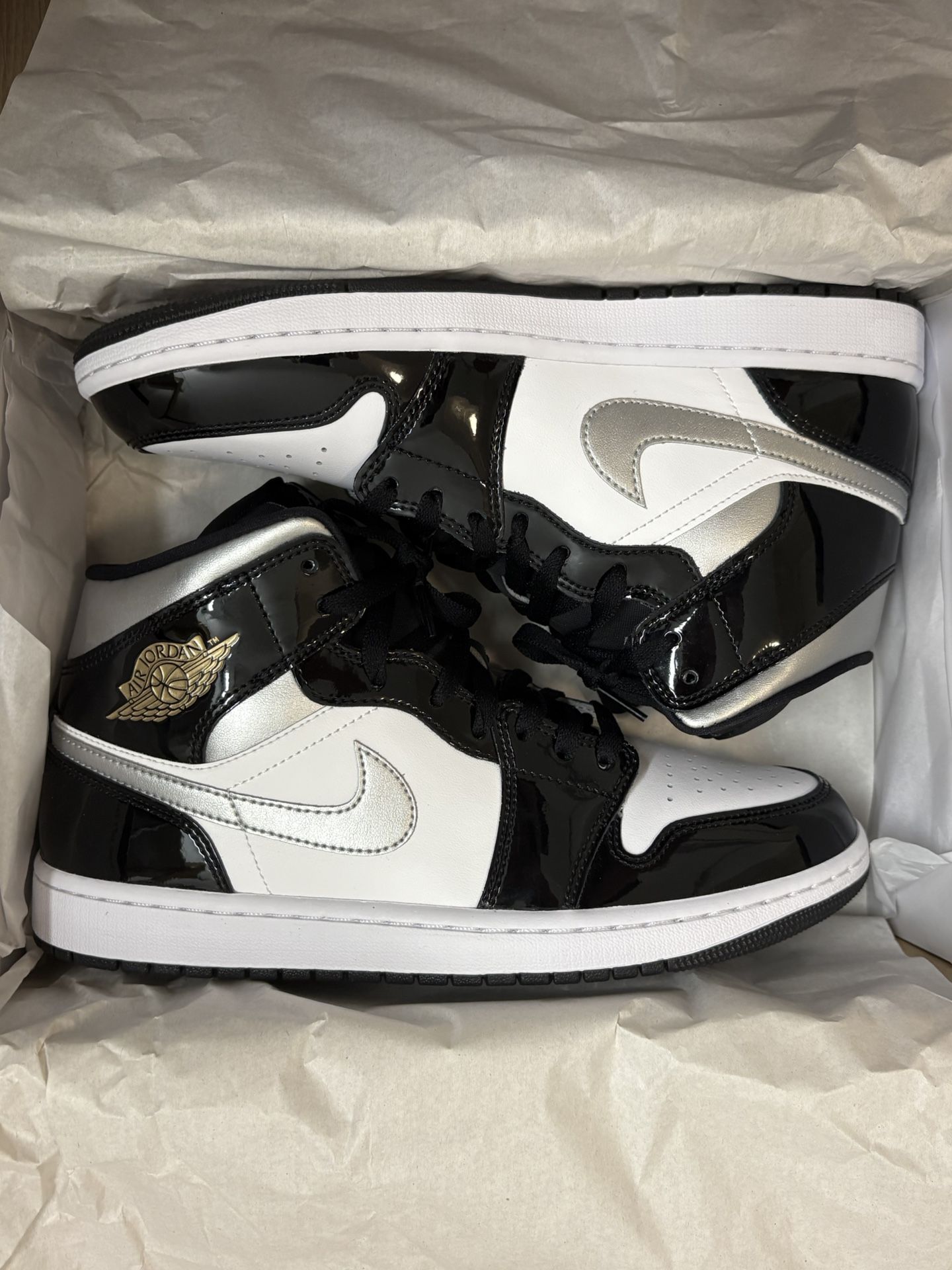 Jordan 1 Gold/Silver