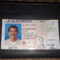 Black Zipper Lock Wallet New