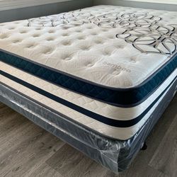 Full Siesta Comfort Europillow Top 12inch Matres!