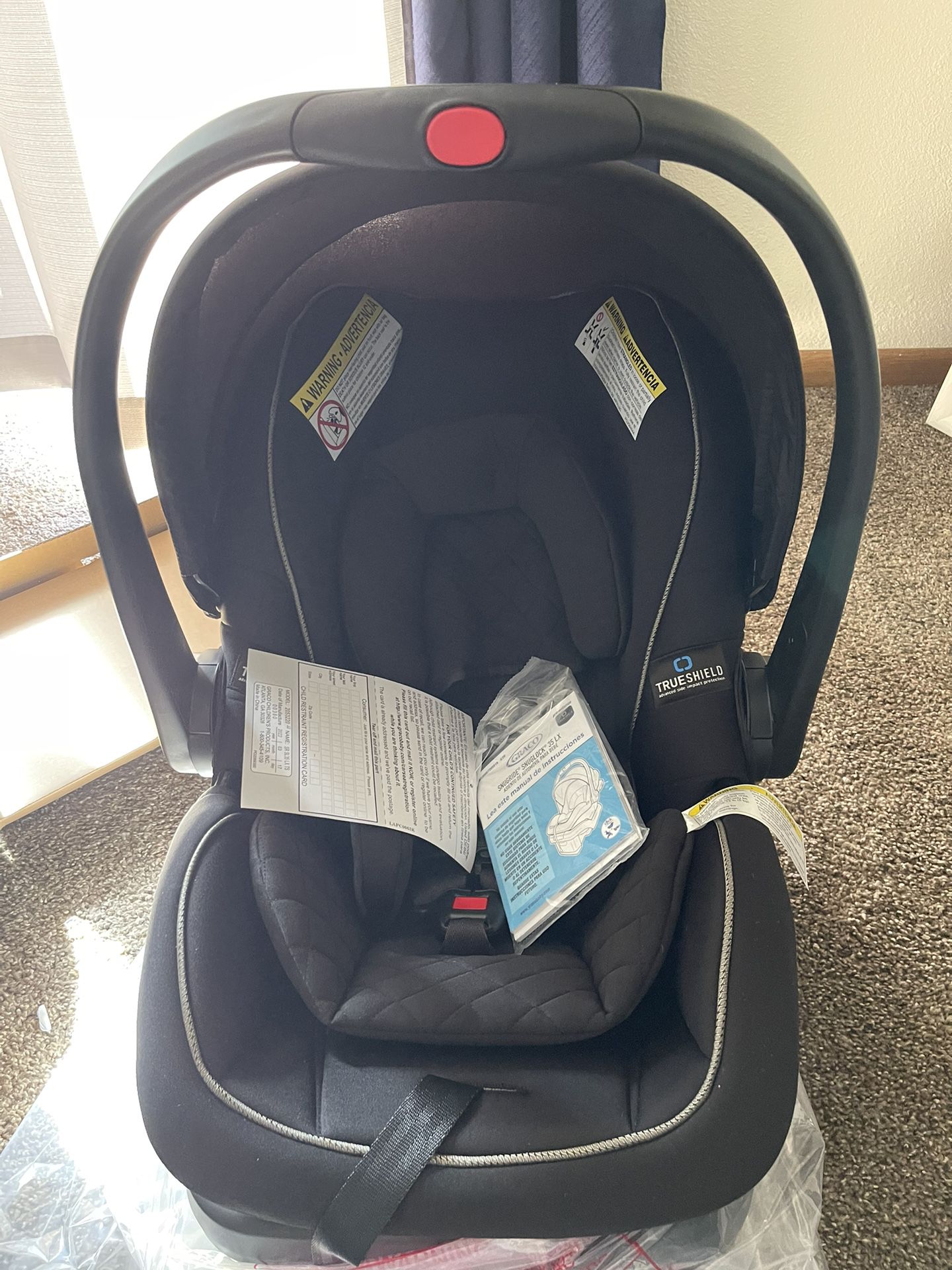 GRACO SnugRide 35 Lite LX Infant Car Seat (LX/TrueShield, Ion) 